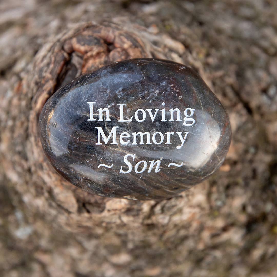 In Loving Memory River Rock - Son