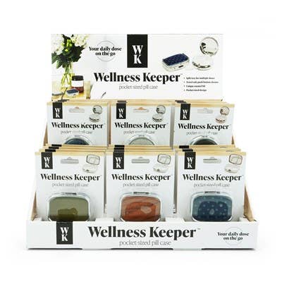 Wellness Keeper Pocket-Sized Pill Case