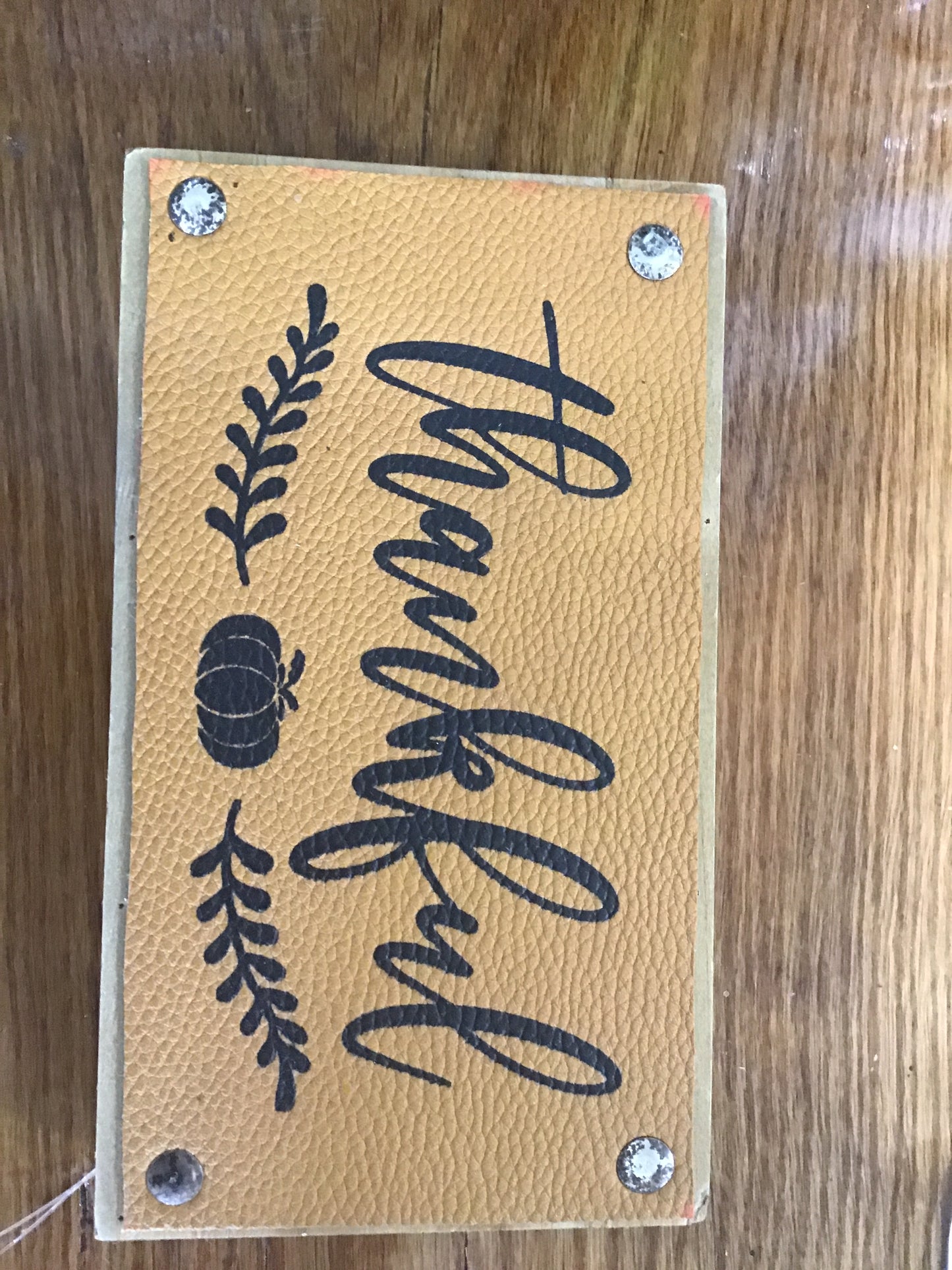 Thankful plaque
