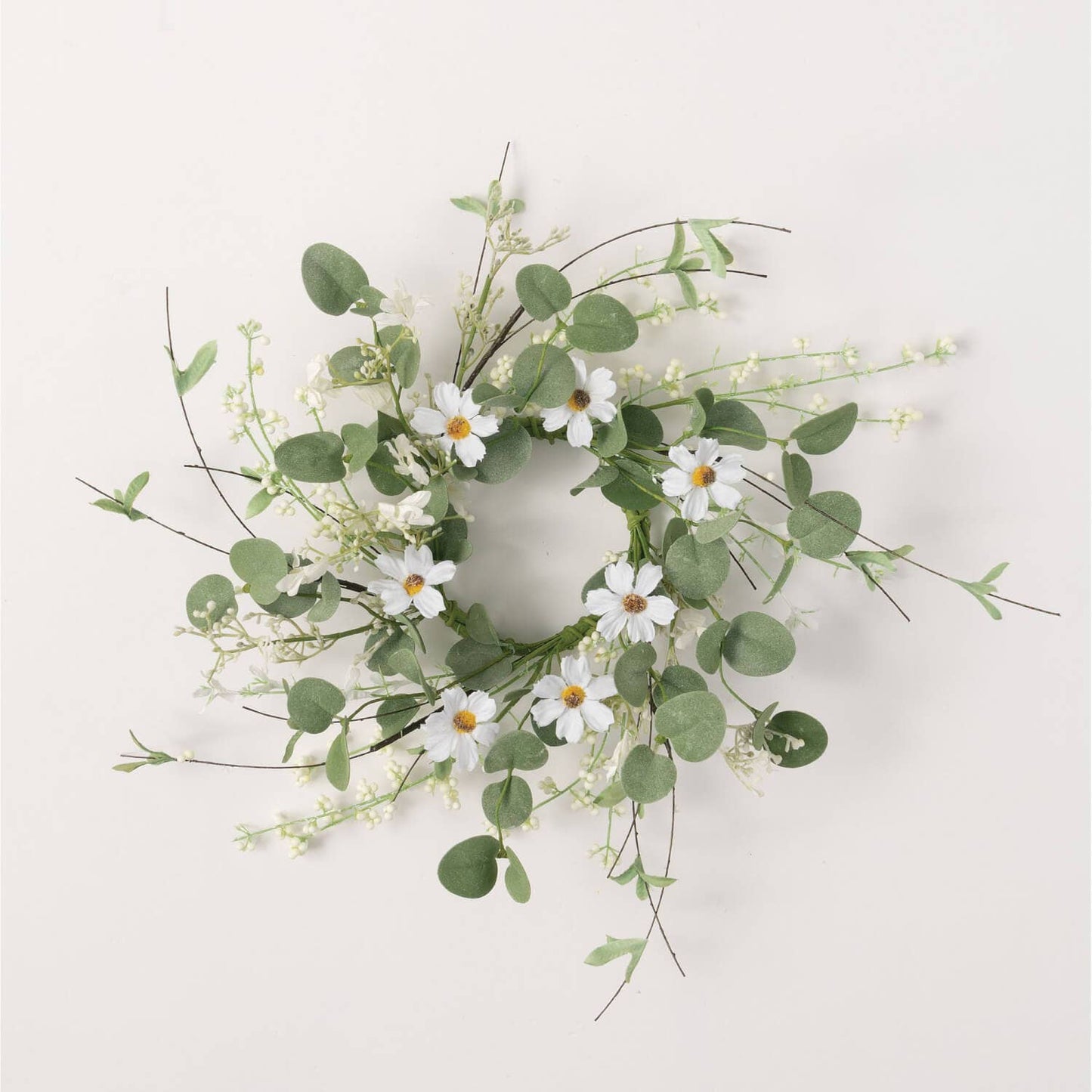 4.5" Daisy Eucalyptus Ring