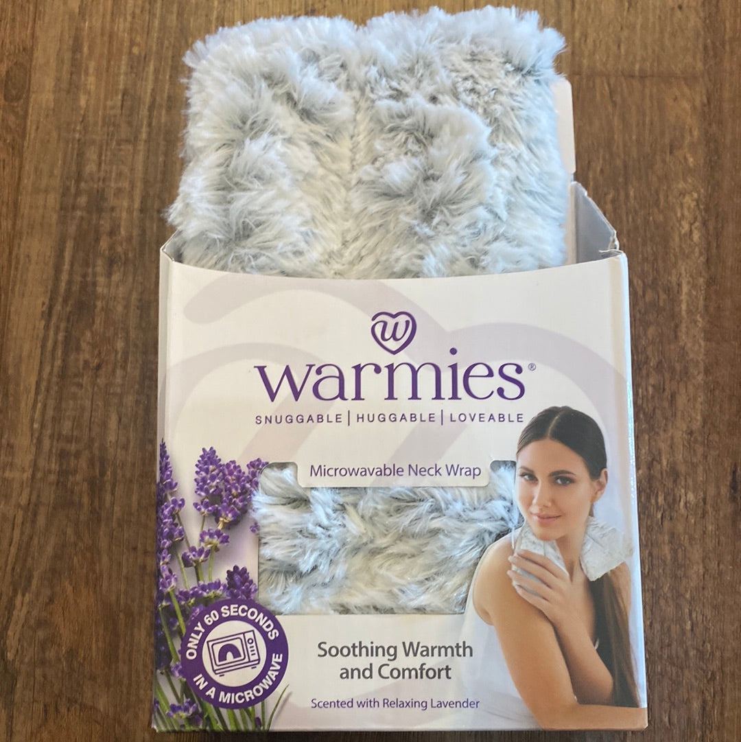 Marshmallow Gray Warmies Neck Wrap