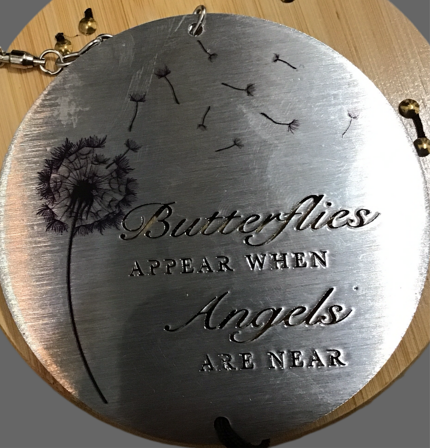 Pet memorial windchime
