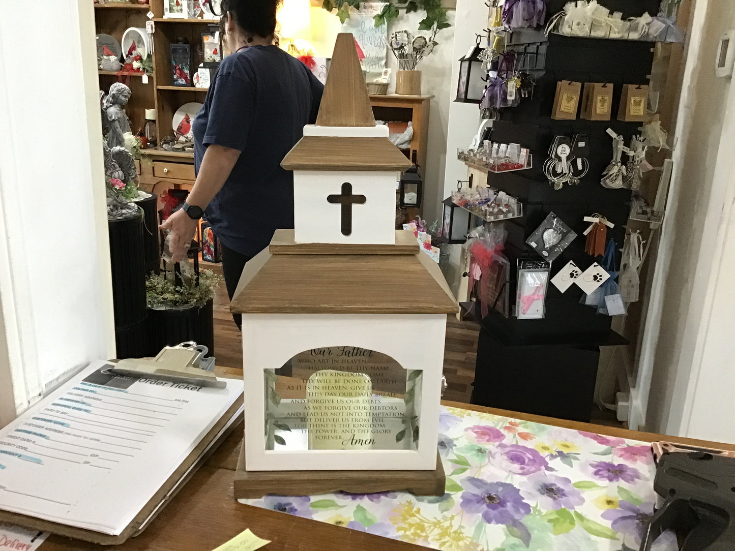 Memorial Church Lantern “Our Father”