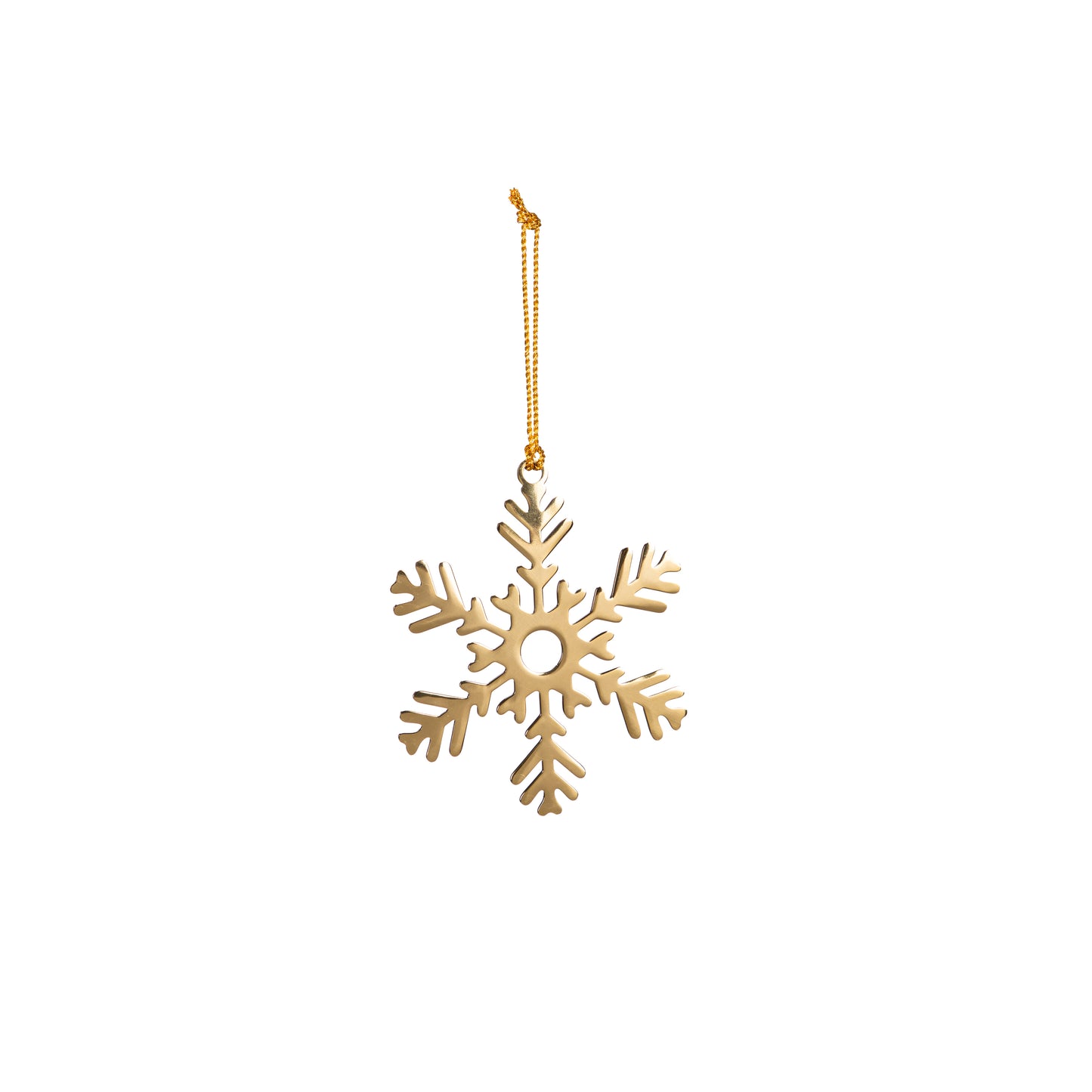 Snowflake Metal Ornament - Small