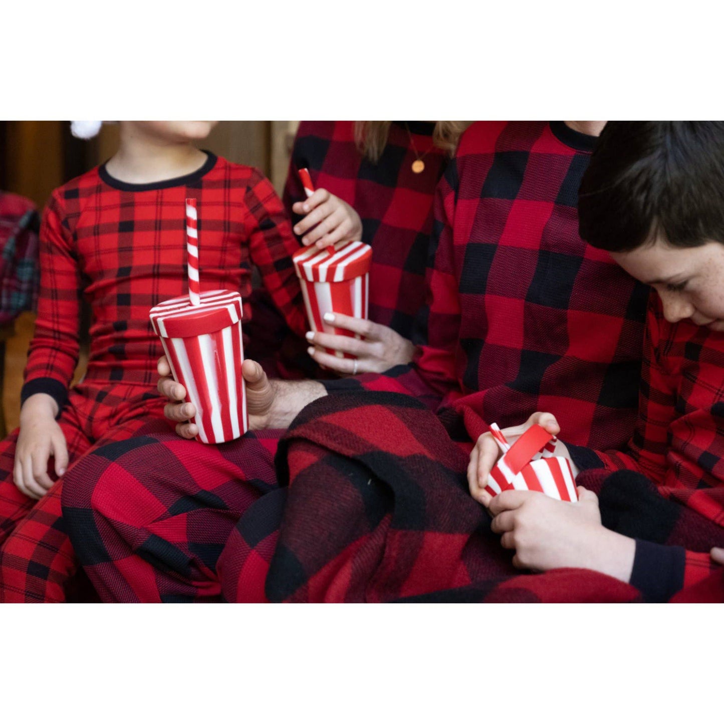 8 oz Kids Silipint Silicone Straw Tumbler - Peppermint