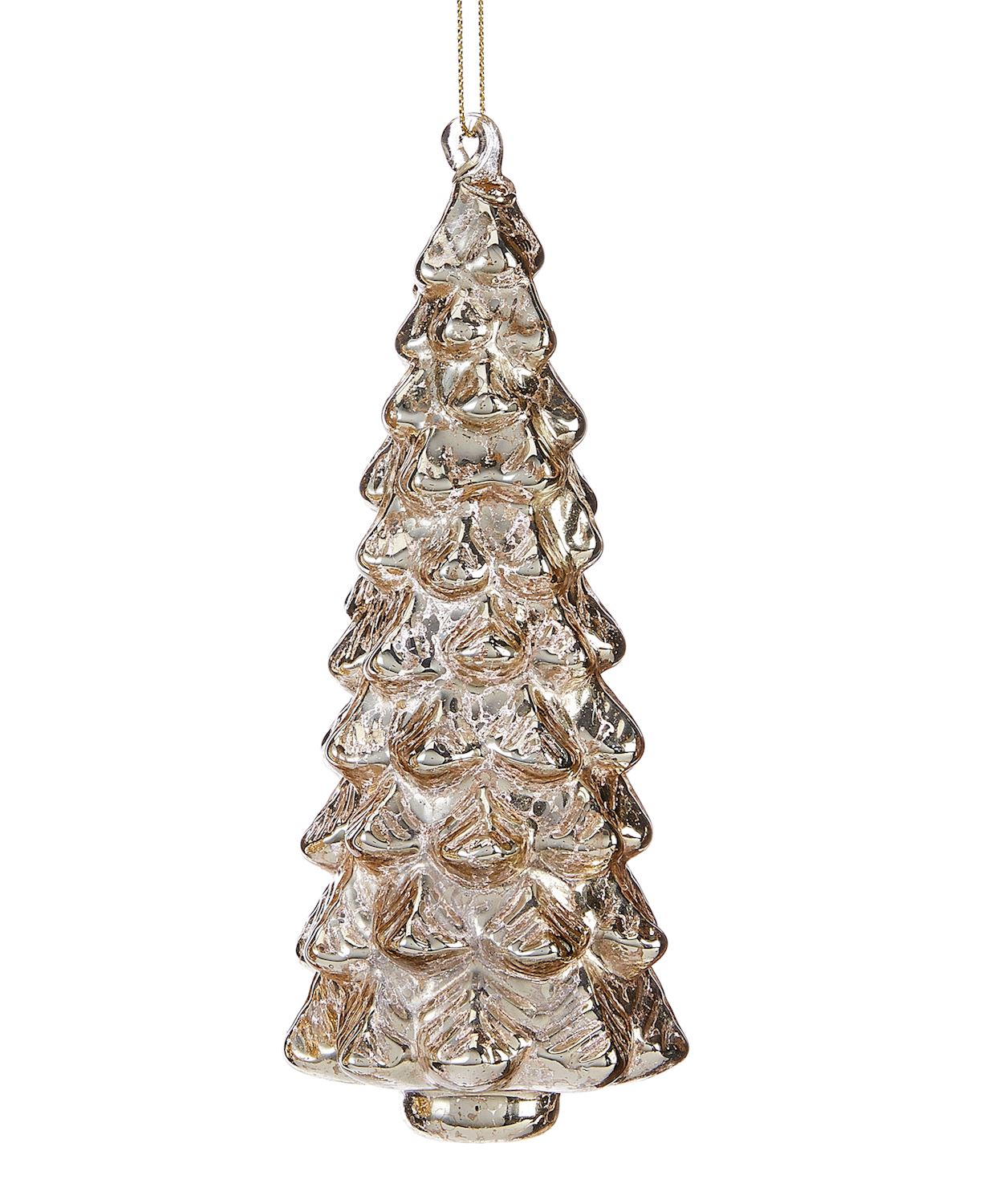 Glass Tree Ornament