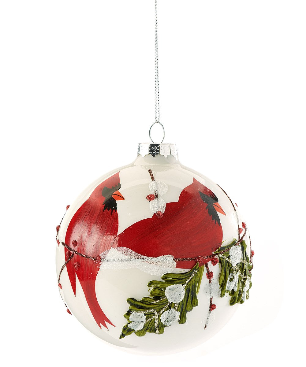 Cardinal Ball Ornament
