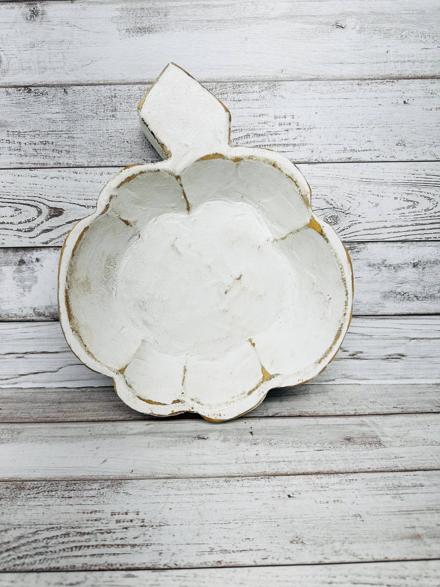 Pumpkin Dough Bowl Candle Ready