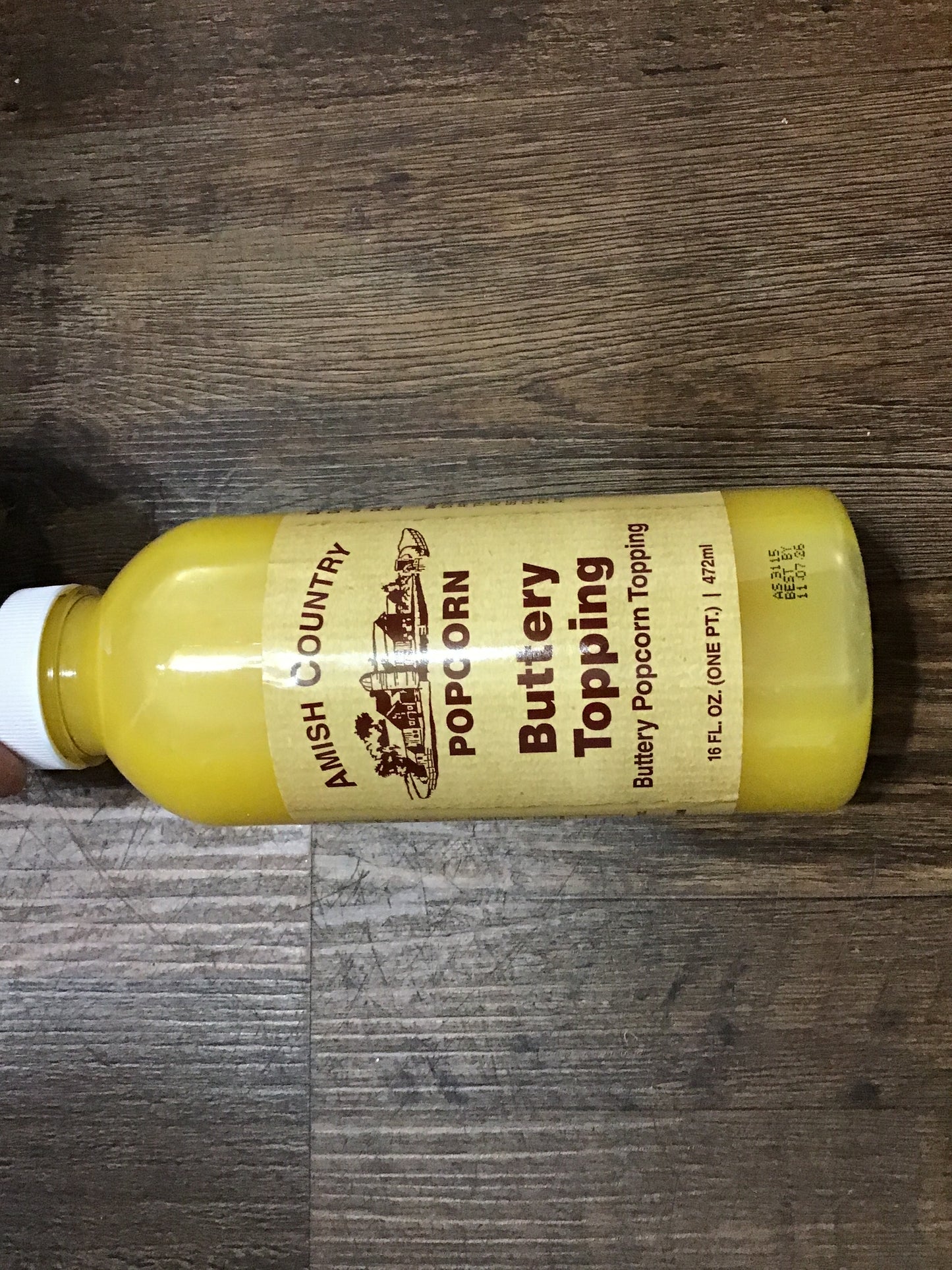 Amish country buttery topping