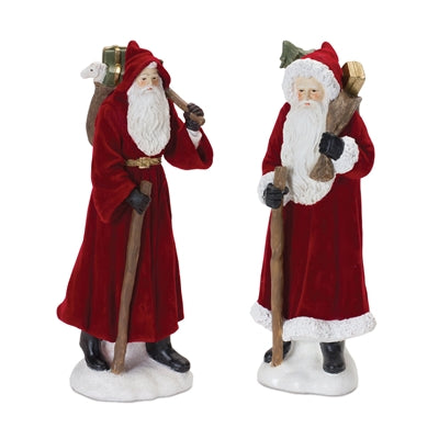 Santa With Walking Stick