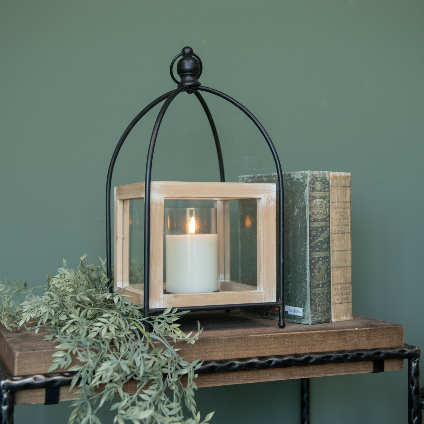 15" HANGING LOOP LANTERN