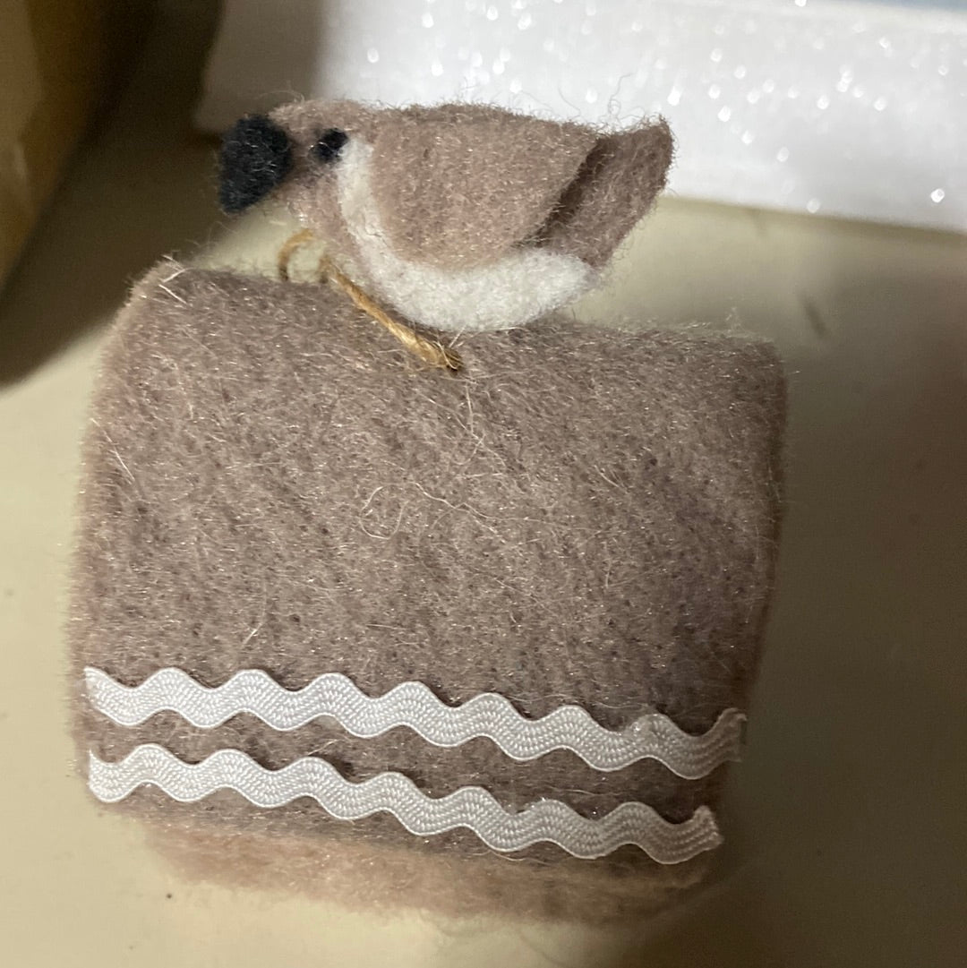 Felt Birdhouse
