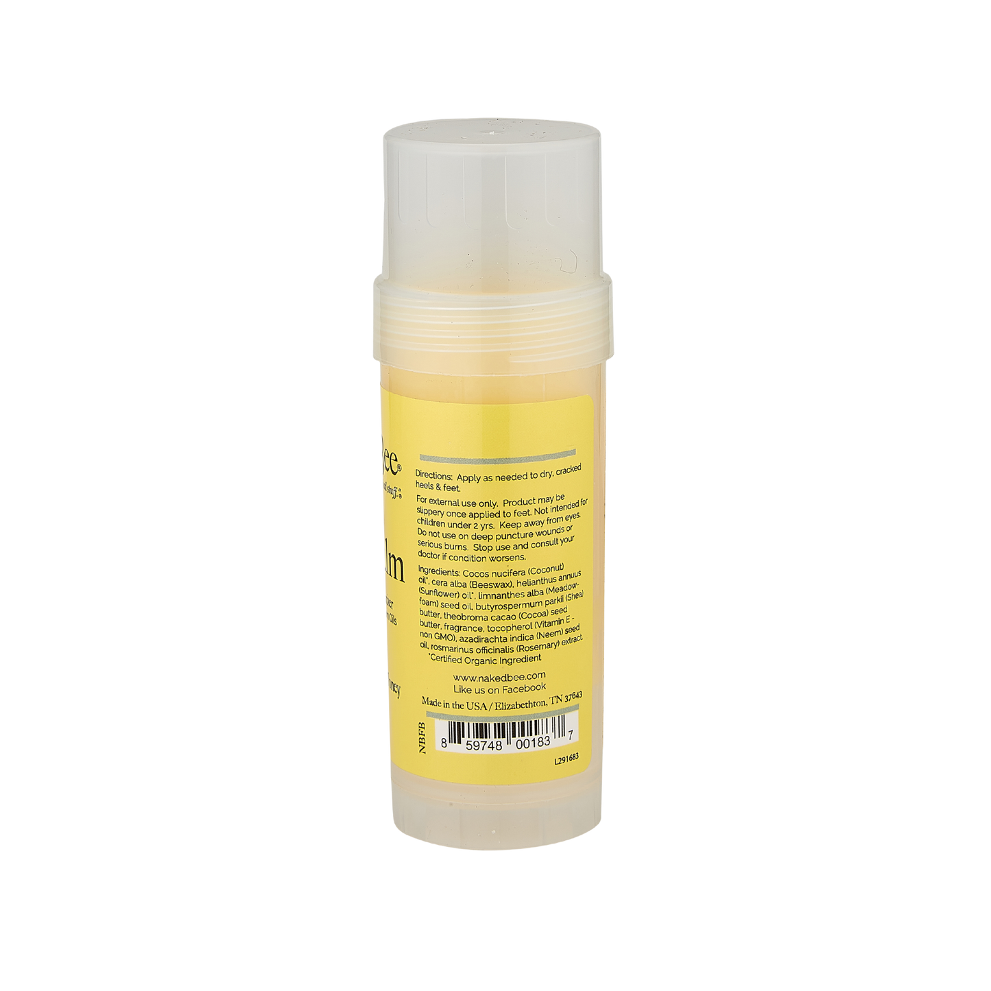 2 oz. Orange Blossom Honey Restoration Foot Balm