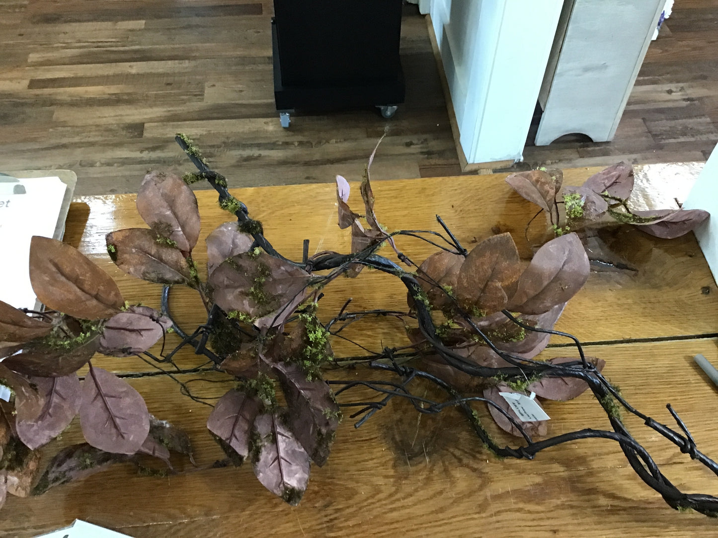 Fall leaf garland