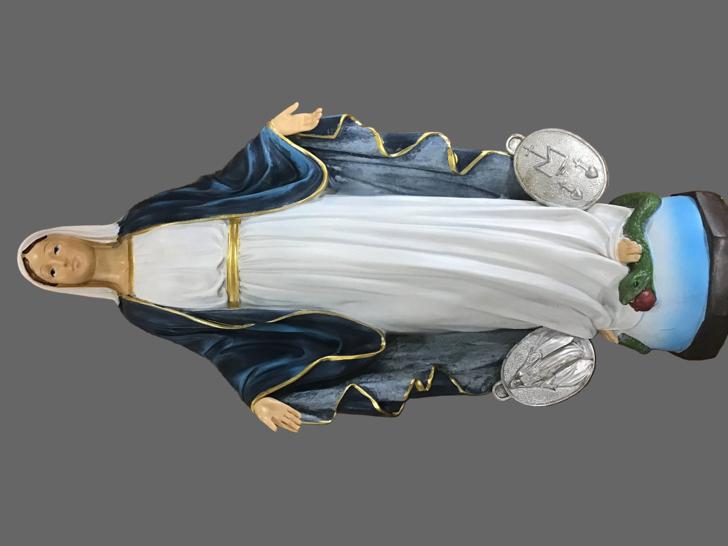 Virgin Mary with Miraculous medal