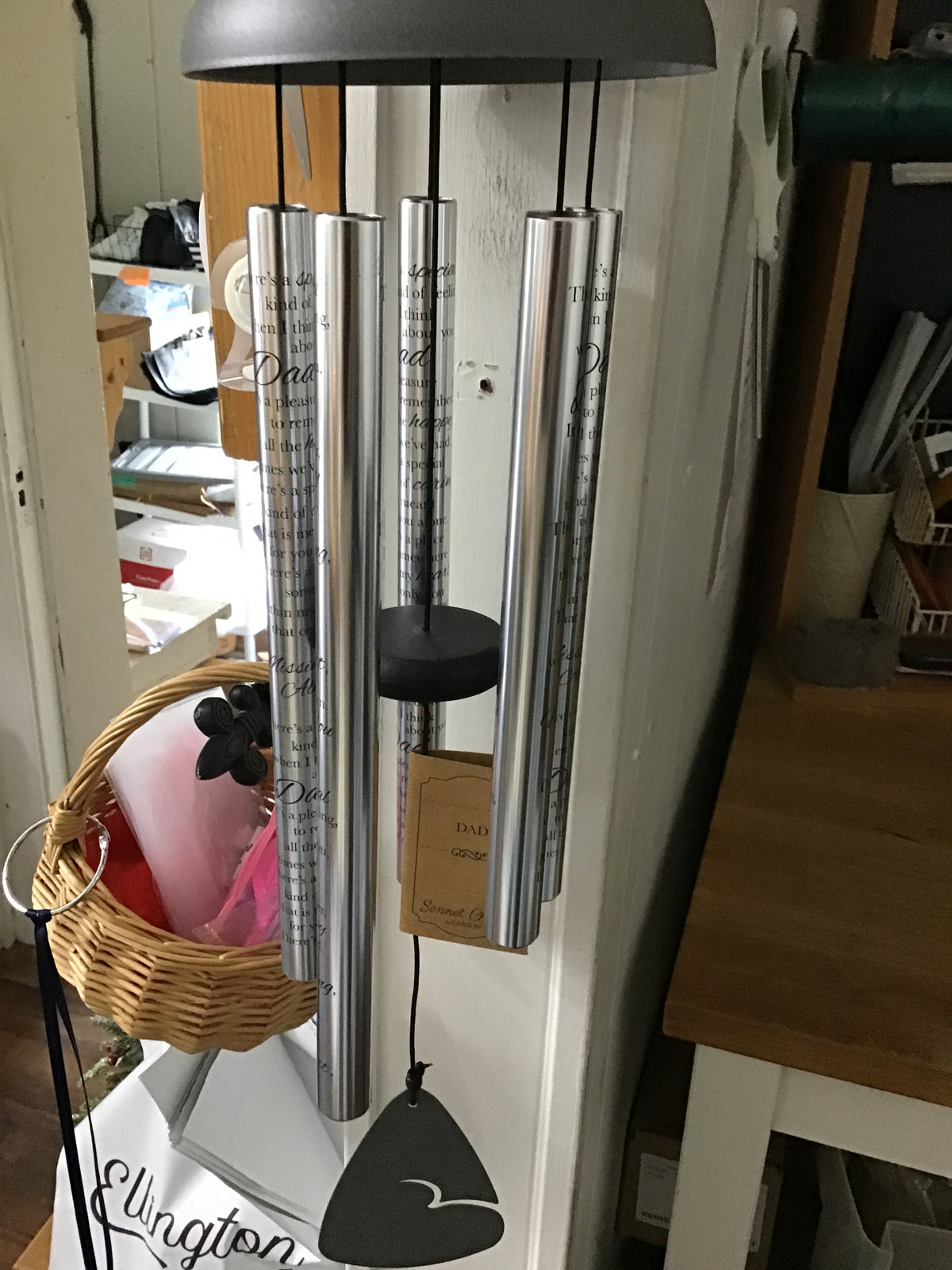 Dad sonnet 30’’ windchime