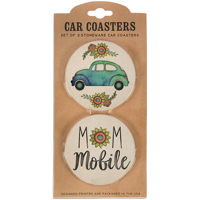 Mom Mobile Car Coaster