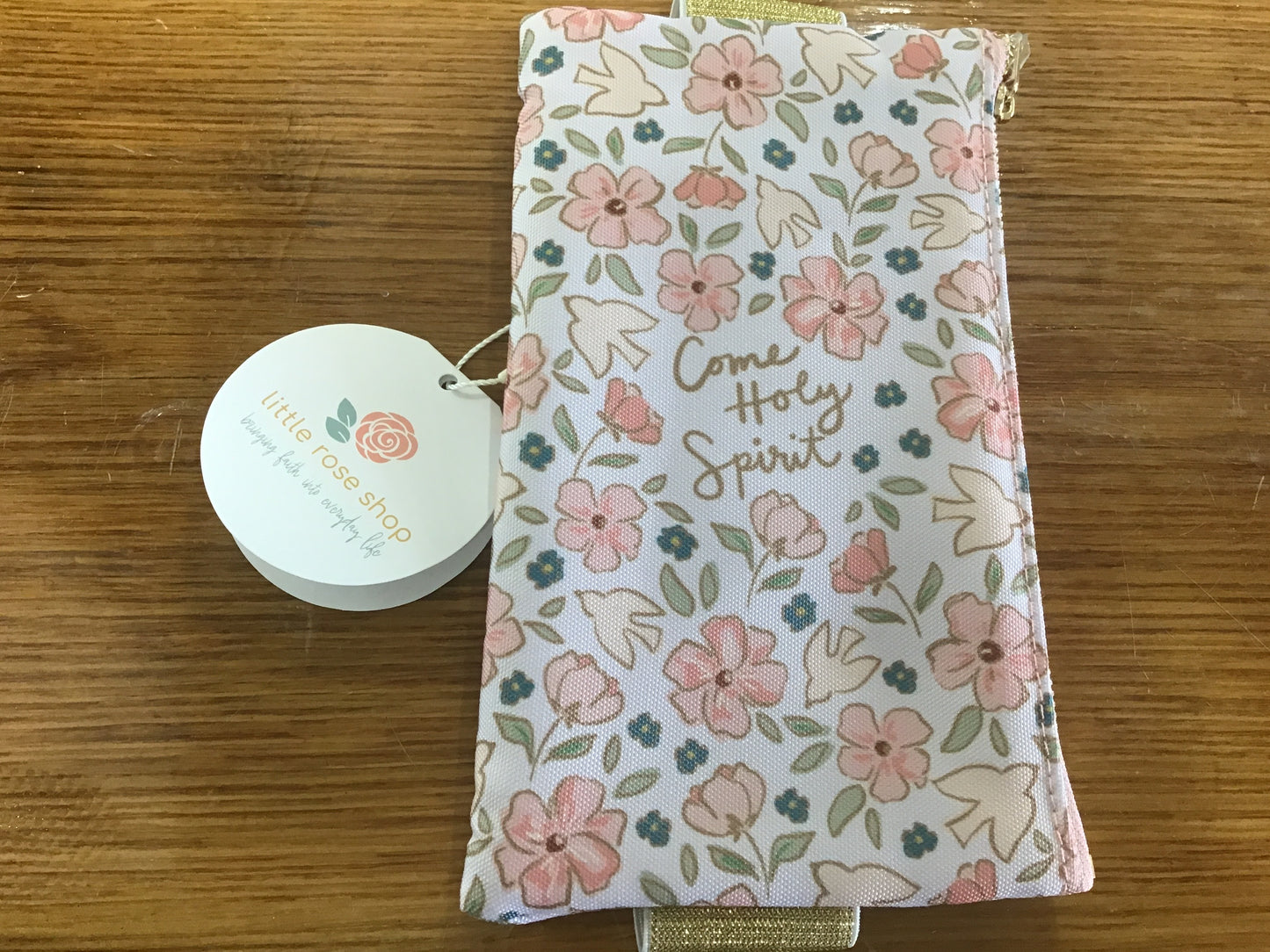 Come Holy Spirit Catholic bible/planer pouch