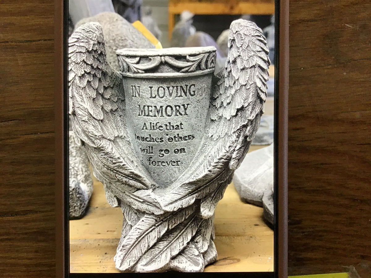 In loving Memory Vase