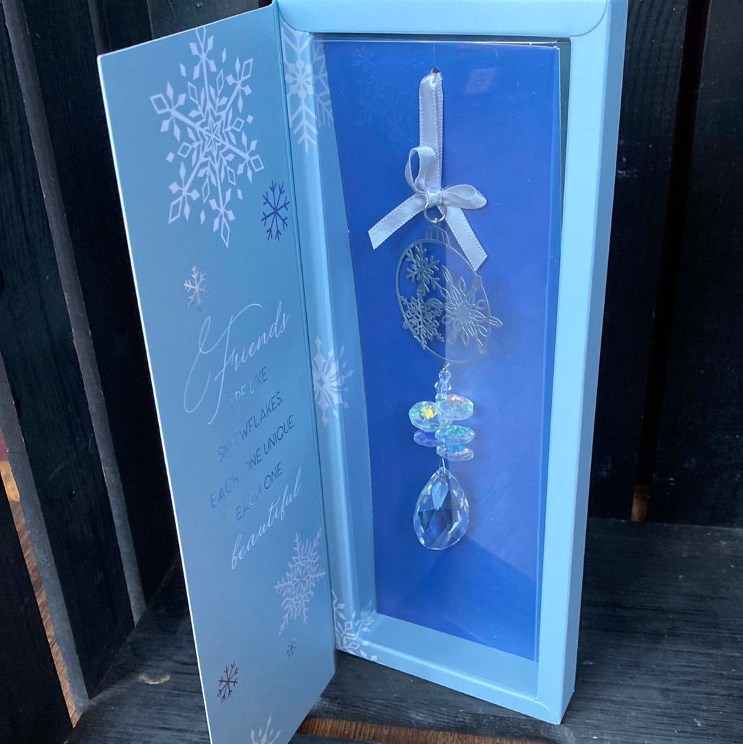 Friends Snowflake Boxed Ornament