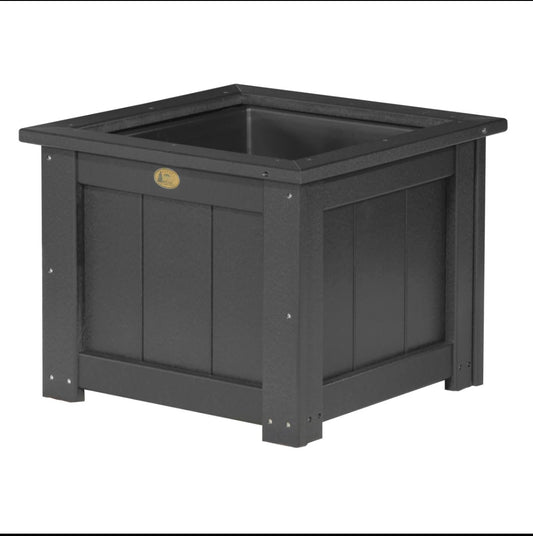 Poly 24" Square Planter