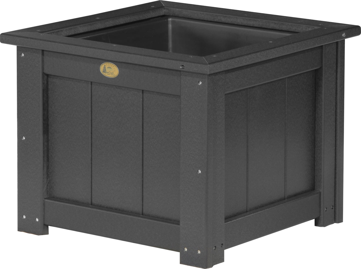 Poly 24" Square Planter