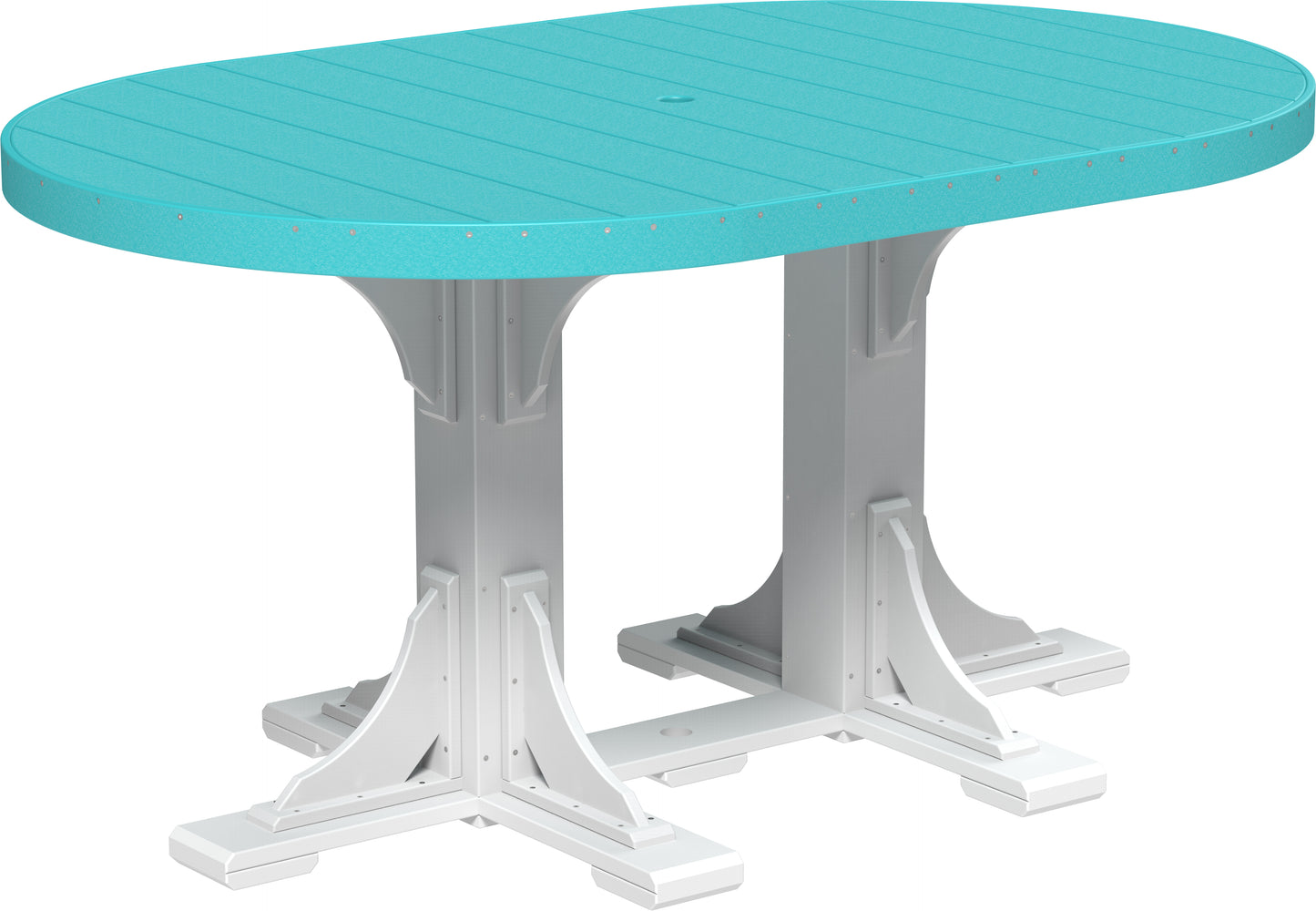 4′ x 6′ Oval Table- Counter Height