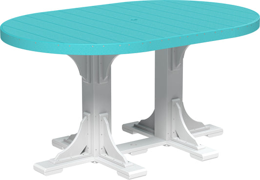 4′ x 6′ Oval Table- Counter Height