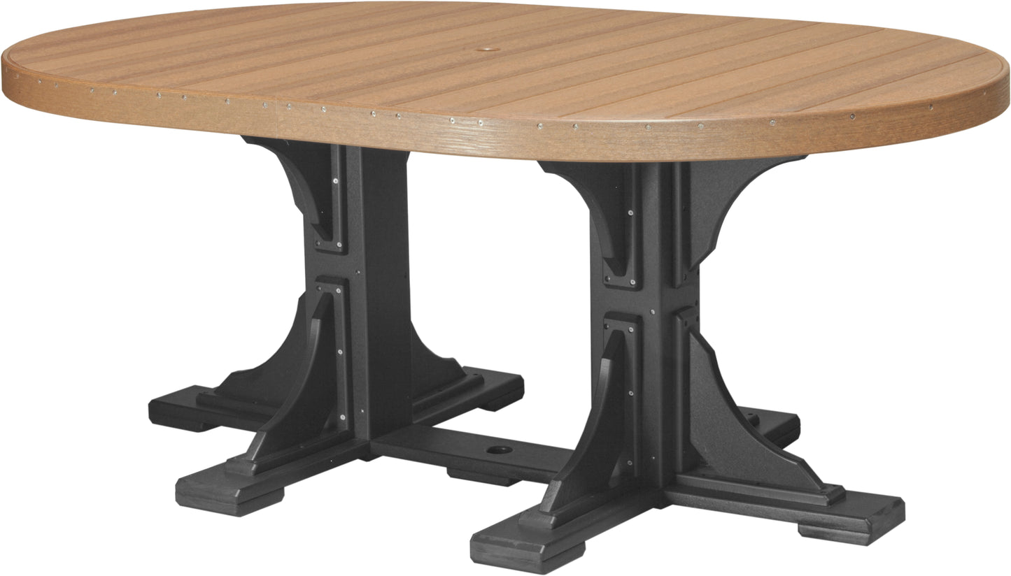4′ x 6′ Oval Table- Dining Height