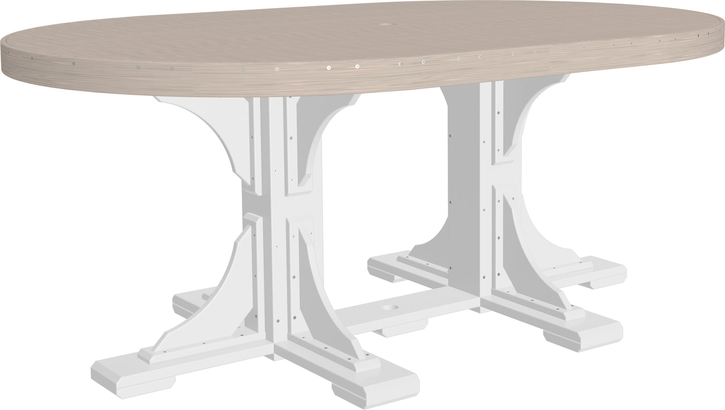 4′ x 6′ Oval Table- Dining Height