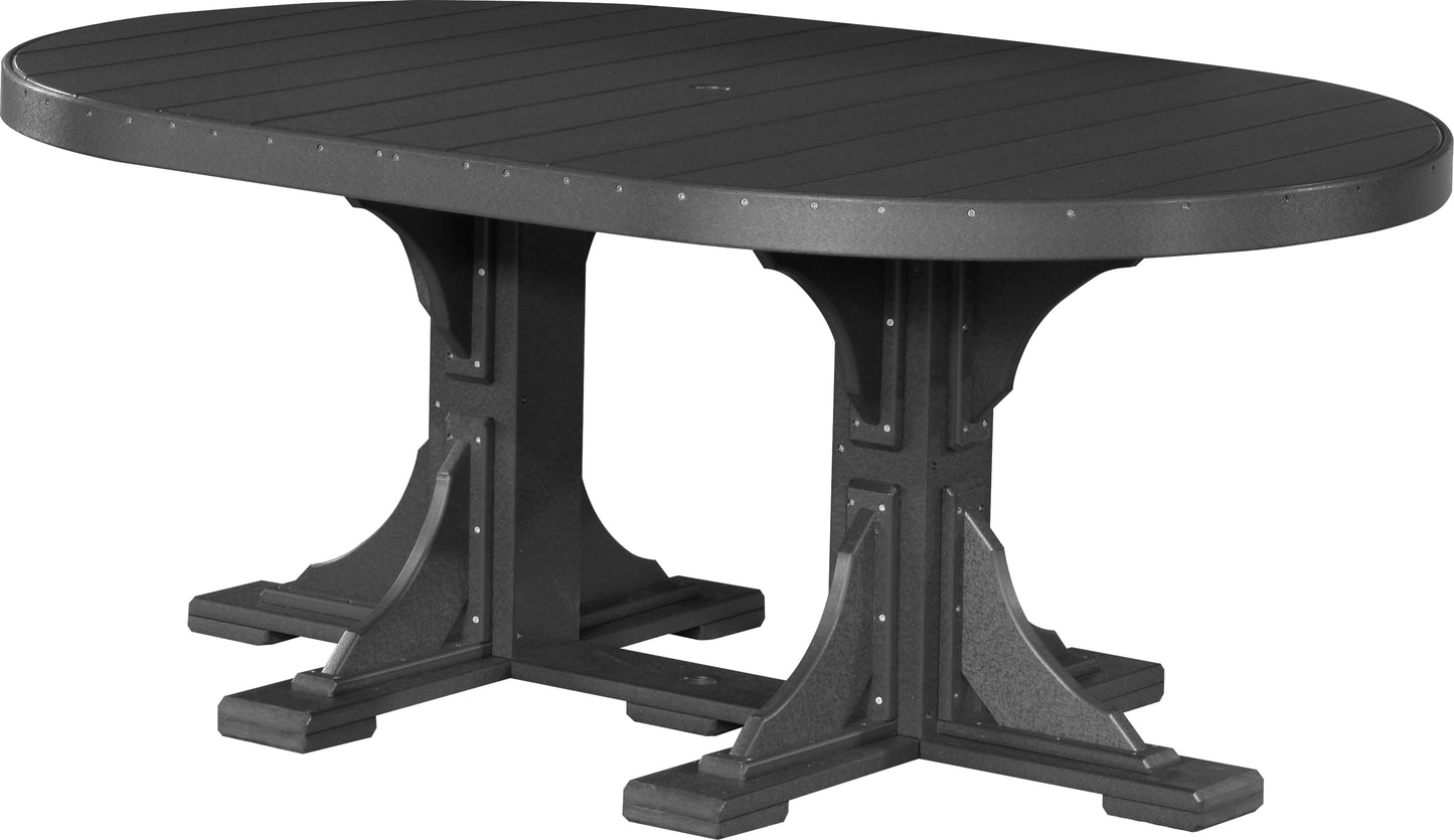4′ x 6′ Oval Table- Dining Height
