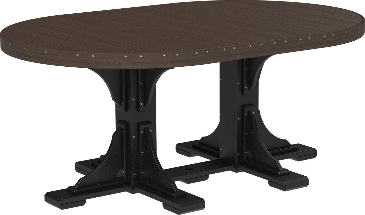 4′ x 6′ Oval Table- Dining Height