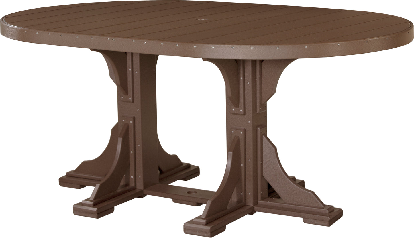 4′ x 6′ Oval Table- Counter Height
