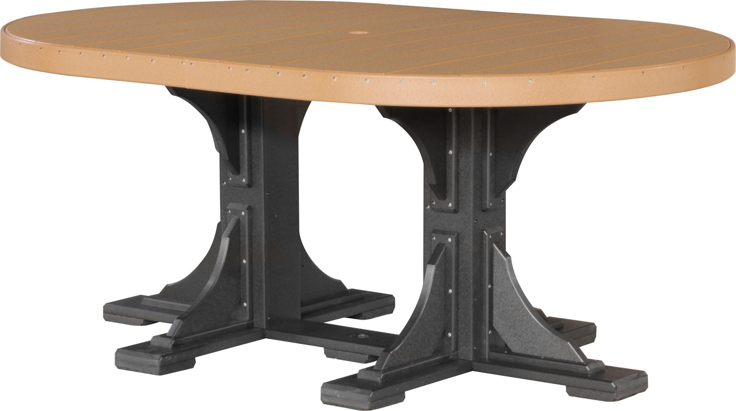 4′ x 6′ Oval Table- Dining Height