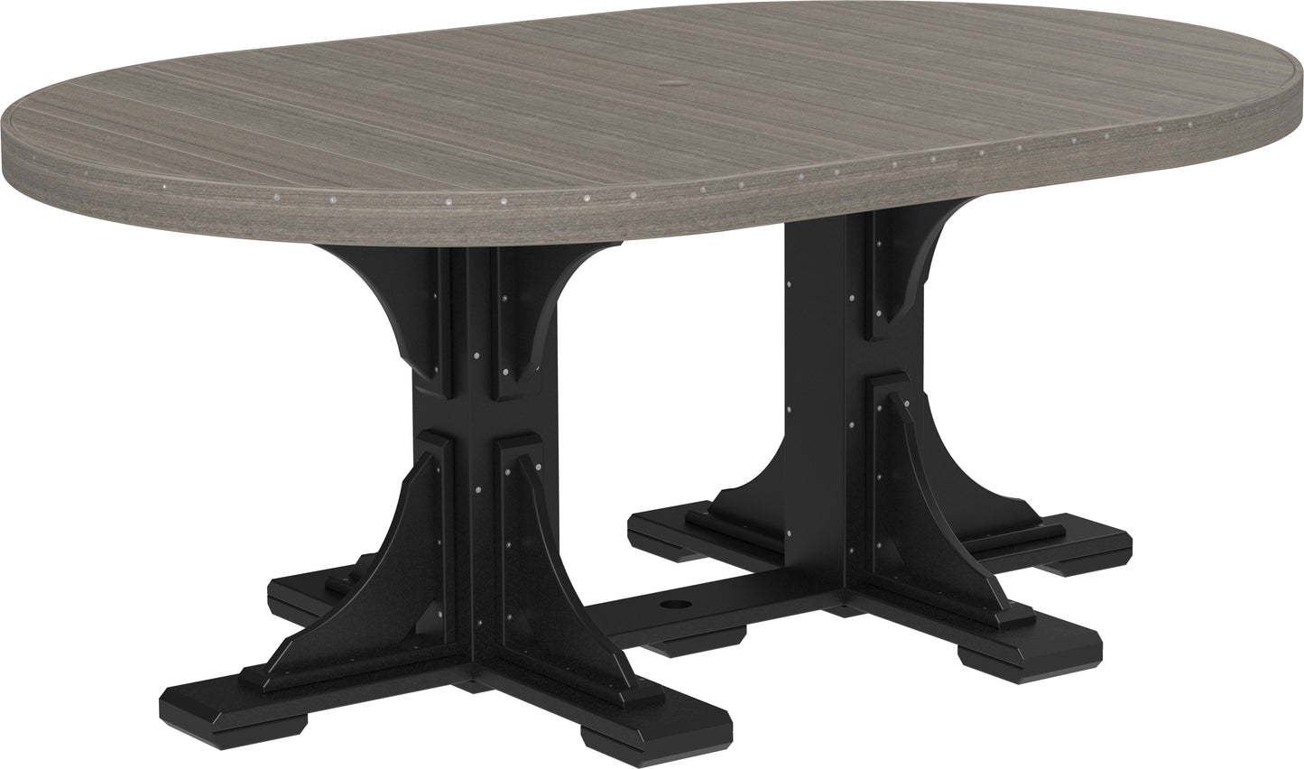 4′ x 6′ Oval Table- Dining Height
