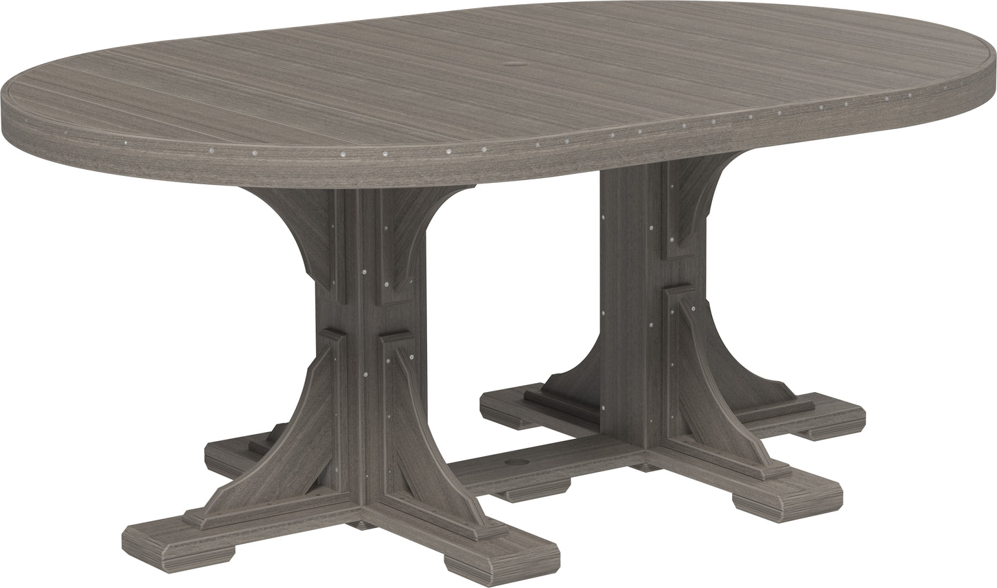 4′ x 6′ Oval Table- Dining Height