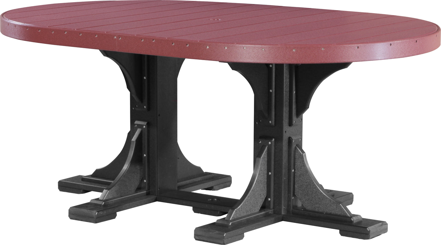 4′ x 6′ Oval Table- Dining Height
