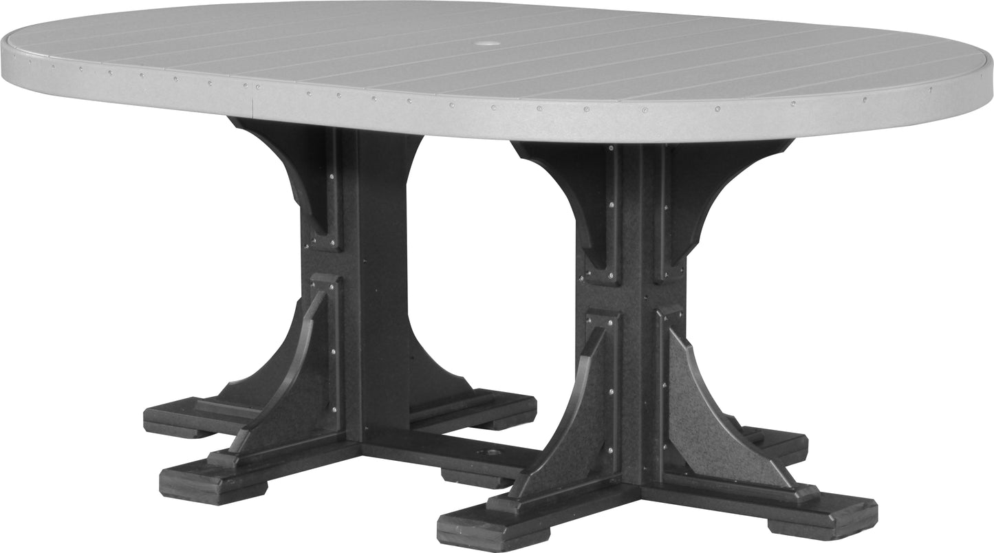 4′ x 6′ Oval Table- Dining Height