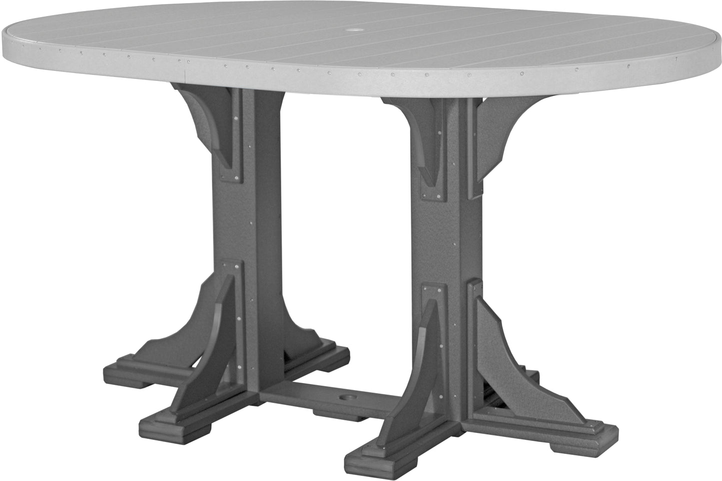 4′ x 6′ Oval Table- Bar Height