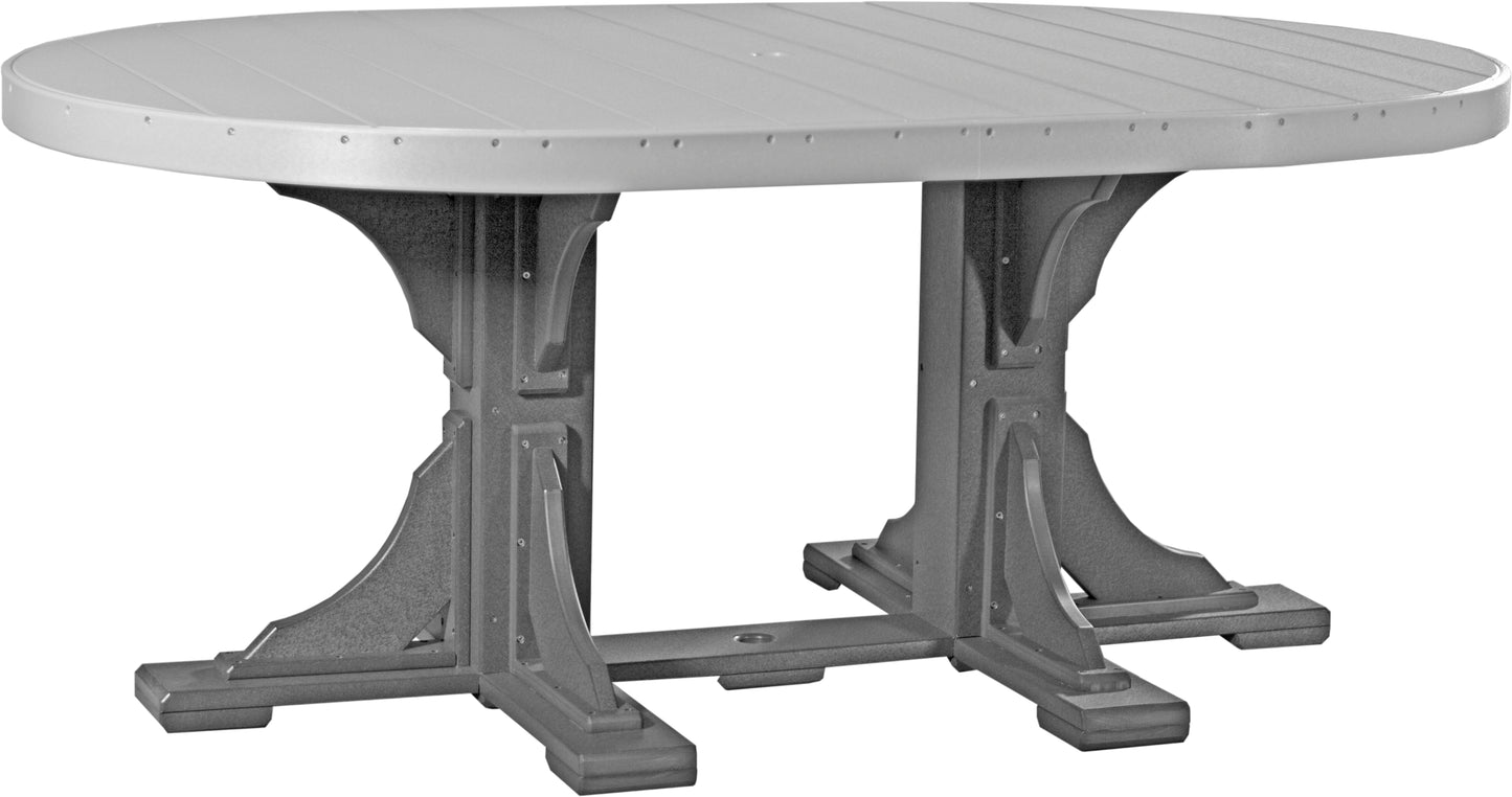 4′ x 6′ Oval Table- Dining Height