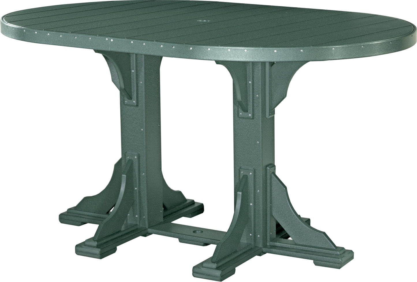 4′ x 6′ Oval Table- Bar Height