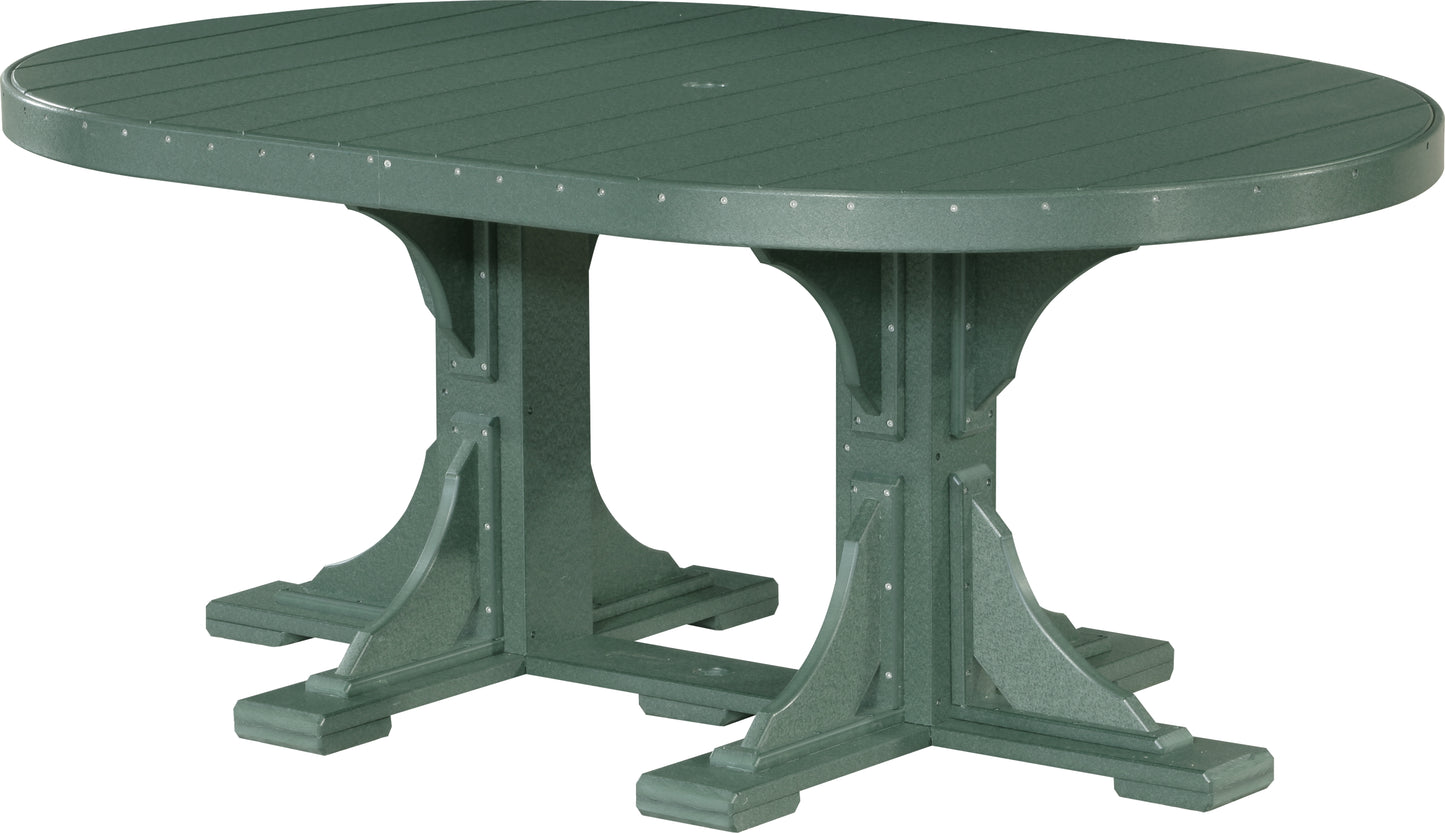 4′ x 6′ Oval Table- Dining Height