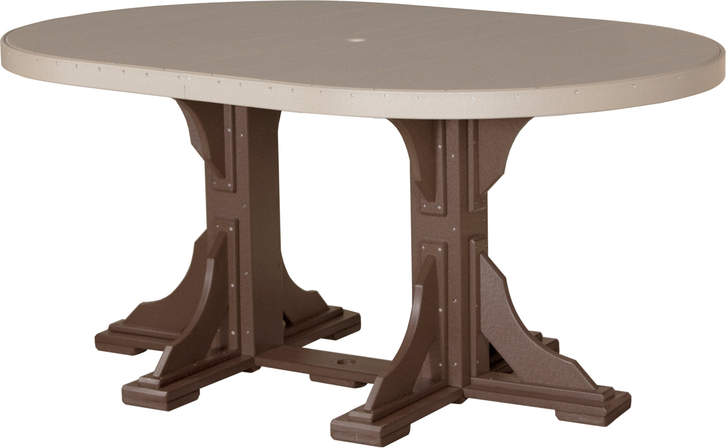 4′ x 6′ Oval Table- Counter Height