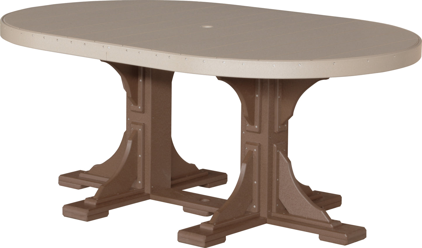 4′ x 6′ Oval Table- Dining Height
