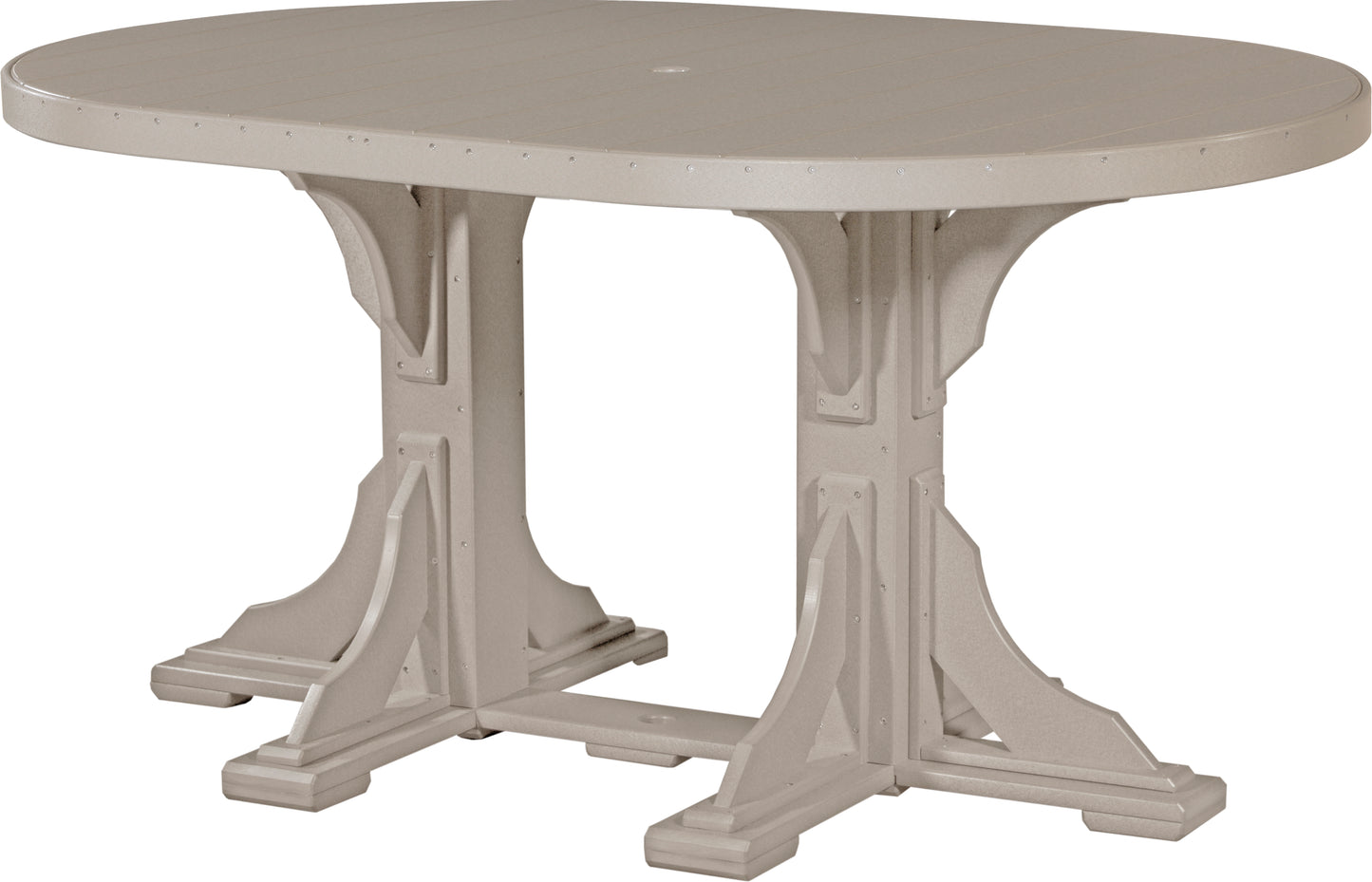 4′ x 6′ Oval Table- Counter Height