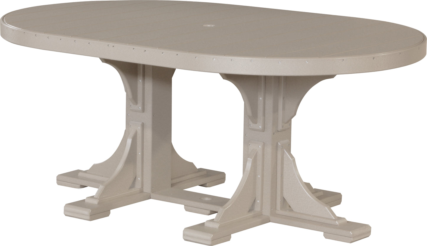 4′ x 6′ Oval Table- Dining Height