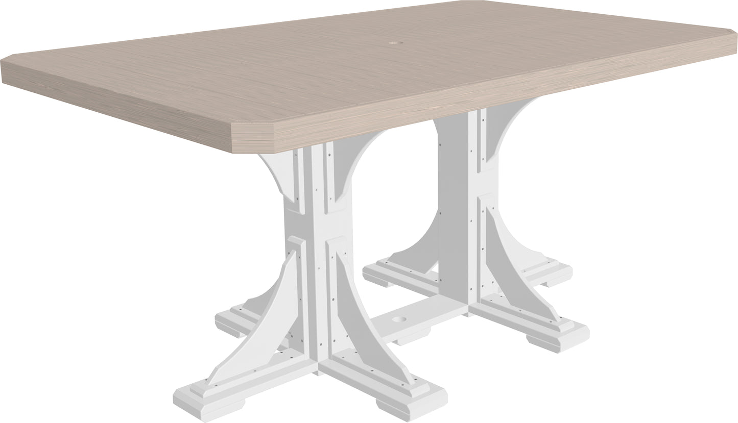 4′ x 6′ Rectangular Table- Counter Height