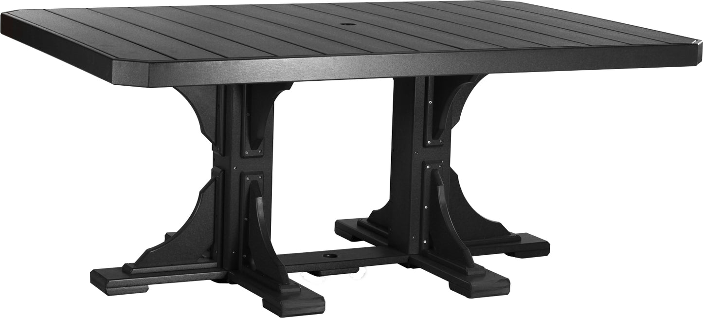 4′ x 6′ Rectangular Table- Dining Height
