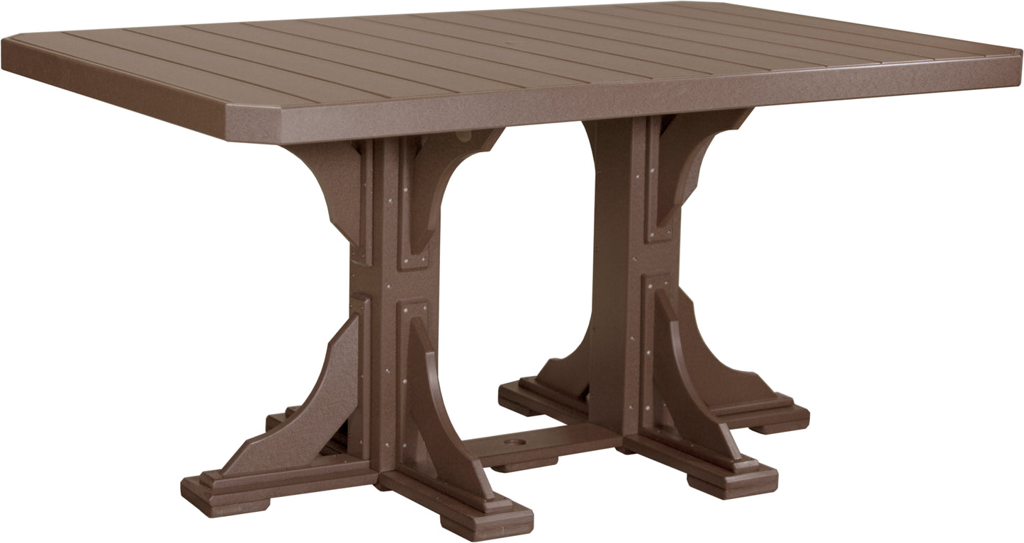 4′ x 6′ Rectangular Table- Counter Height