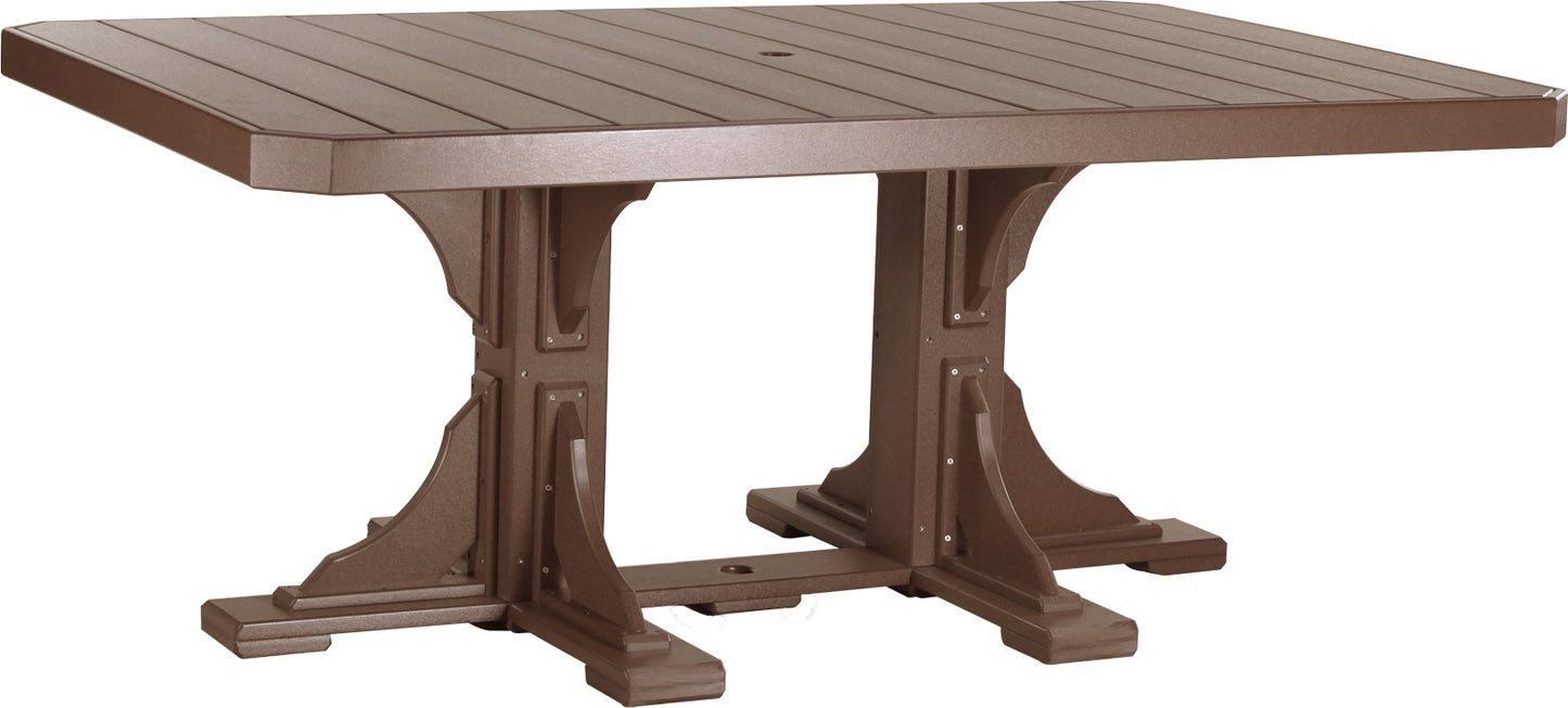 4′ x 6′ Rectangular Table- Dining Height